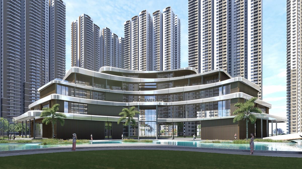 Exterior elevation render — campaign artwork.